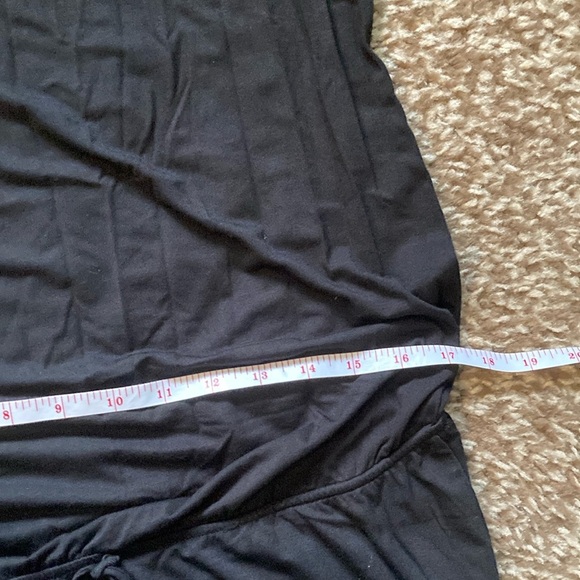 Thyme Maternity Black Sleeveless Scoop Neck Sundress - Picture 11 of 13